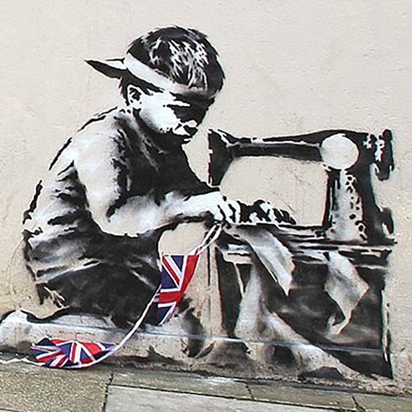 Banksy: lavoro minorile